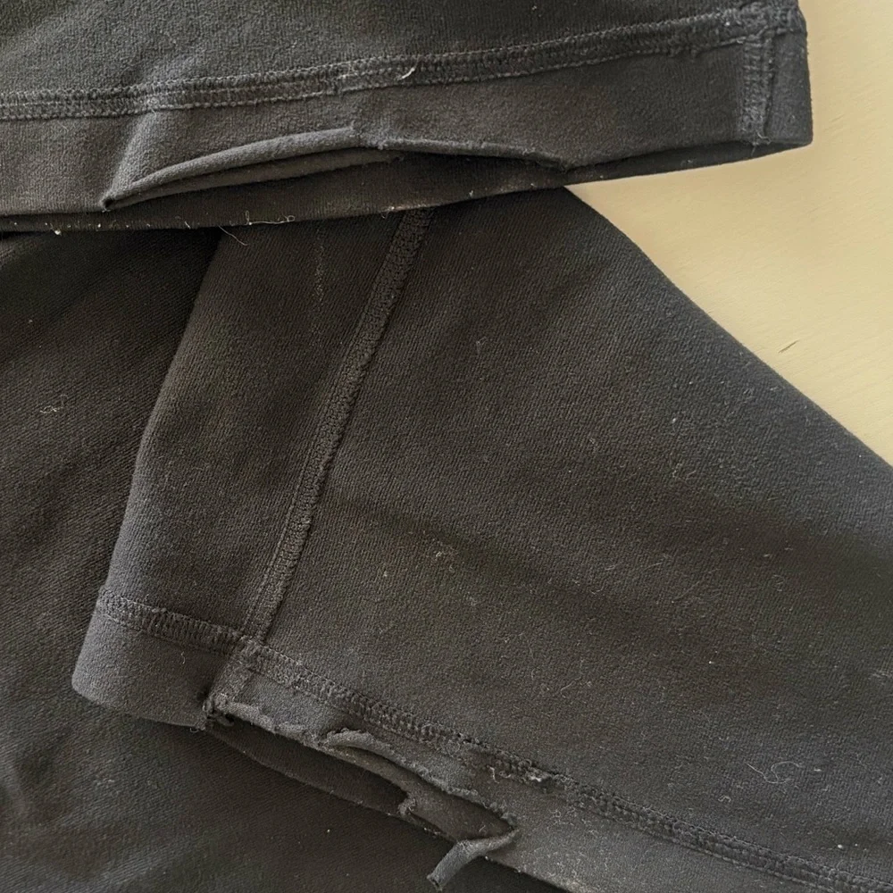 LULULEMON groove reversible black flare legging yoga pants